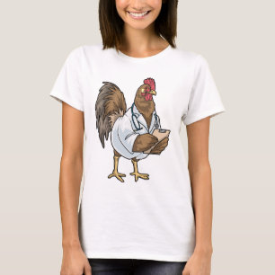 T-shirt Stéthoscope de poulet