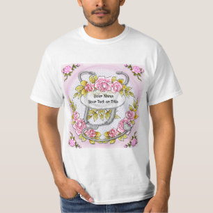 T-shirt Stethoscope rose