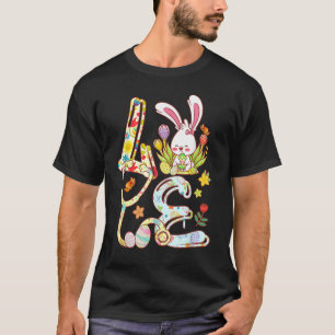 T-shirt Stethoscope Scrub Life Nurse Bunny Jour de Pâques