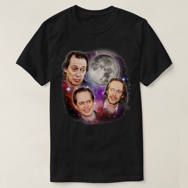 T-shirt Steve Buscemi Moon (Design devant)
