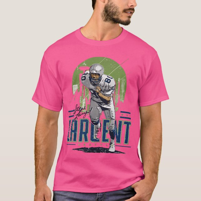 T-shirt Steve Largent Player Skyline (Devant)