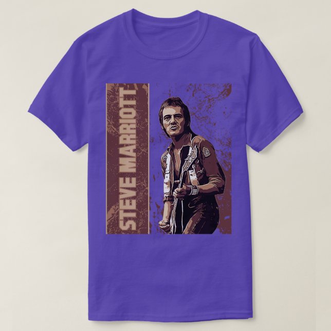 T-shirt Steve marriott Guitariste Vintage (Design devant)