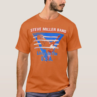 T-shirt Steve Miller Band Living in USA fille