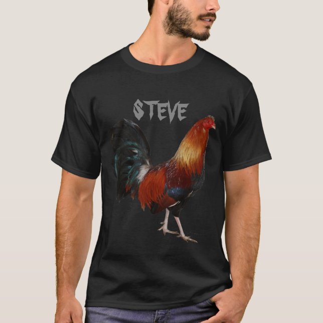 T-shirt Steve Rooster Shirt (Devant)