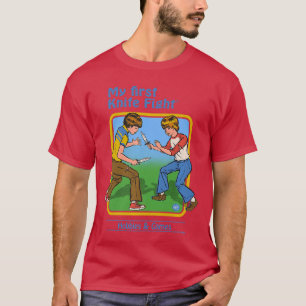 T-shirt Steven Rhodes Mon premier combat de couteau Rétro
