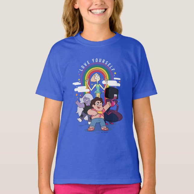 T-shirt Steven Universe - Aimez-vous (Devant)