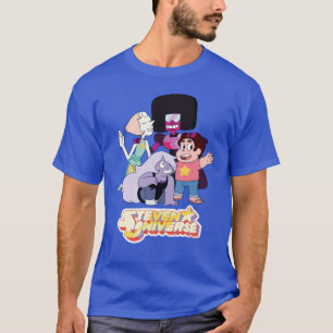 T-shirt Steven Universe   Crystal Gem Group Huddle