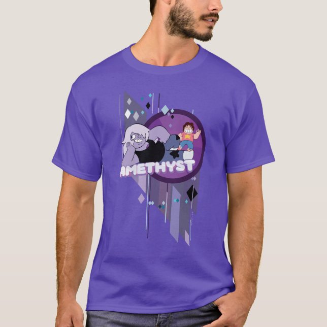 T-shirt Steven Universe | Graphique de caractères d'améthy (Devant)