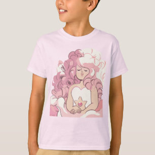 T-shirt Steven Universe   Illustration de quartz Rose