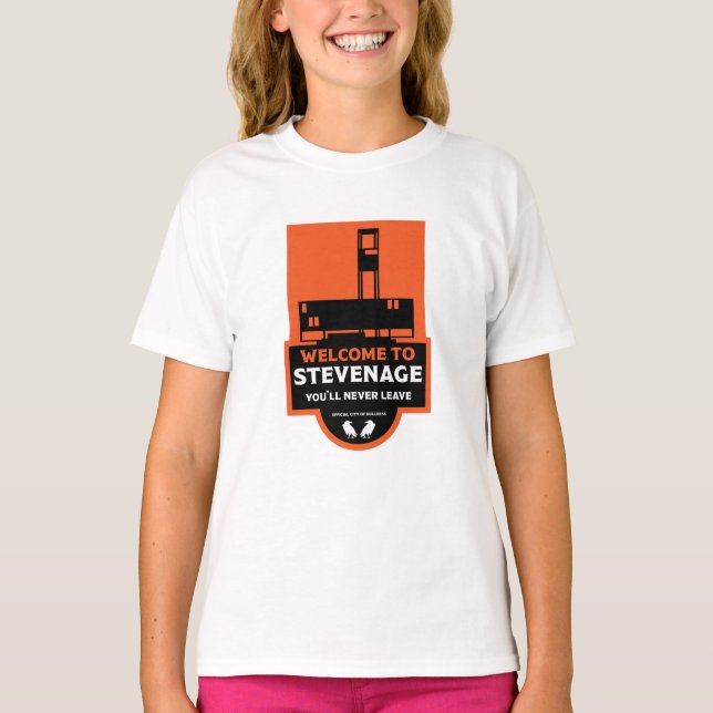 T-shirt Stevenage Hertfordshire (Devant)