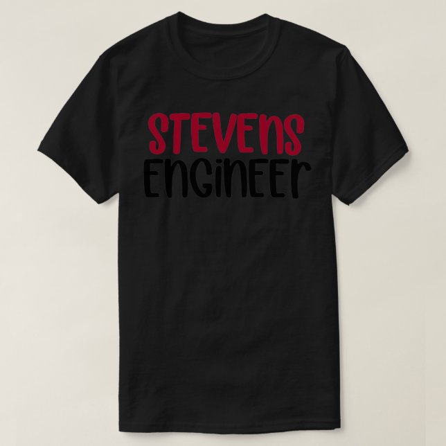 T-shirt Stevens Institute of Technology Engineer (Design devant)