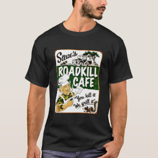 T-shirt STEVES ROADKILL CAFE ; Restauration publicitaire v
