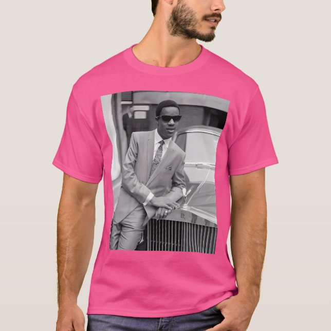 T-shirt Stevie Wonder (Devant)