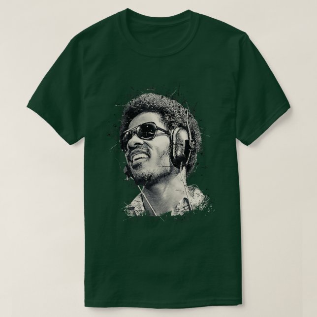 T-shirt Stevie Wonder 3 (Design devant)