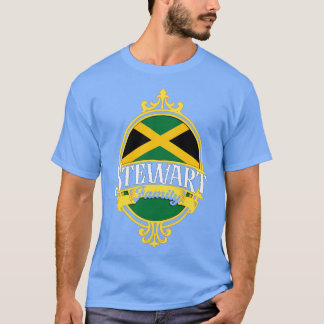 T-shirt Stewart Family Jamaïque Drapeau
