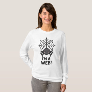 T-shirt Sticker 🕷️ araignée mignonne ✨ Cartoon Web Fun"