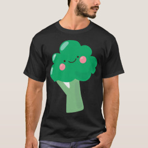 T-shirt Sticker Broccoli souriant