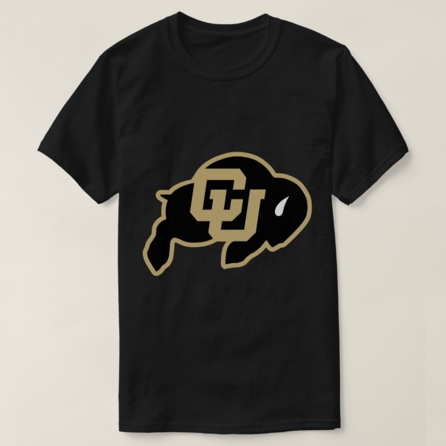 T-shirt Sticker Buffaloes-Colorado (Design devant)