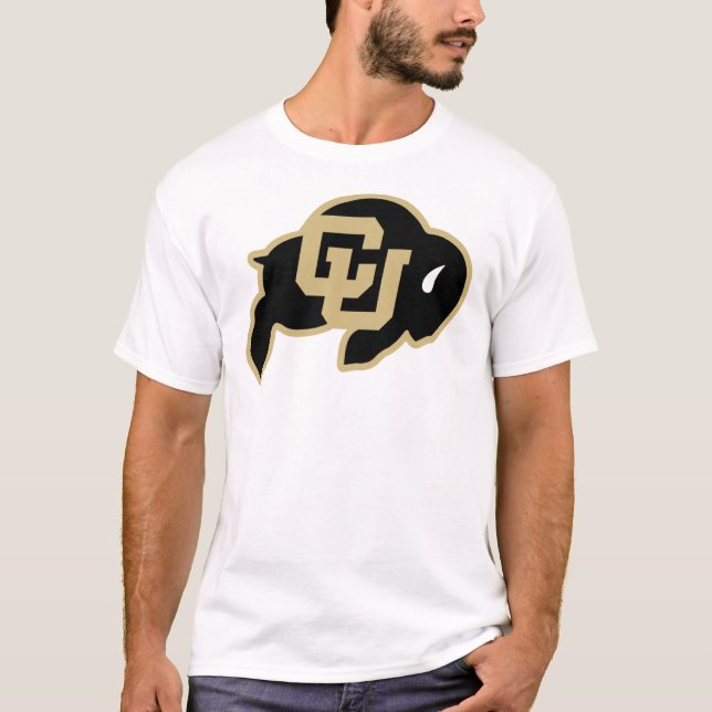 T-shirt Sticker Buffaloes-Colorado (Devant)