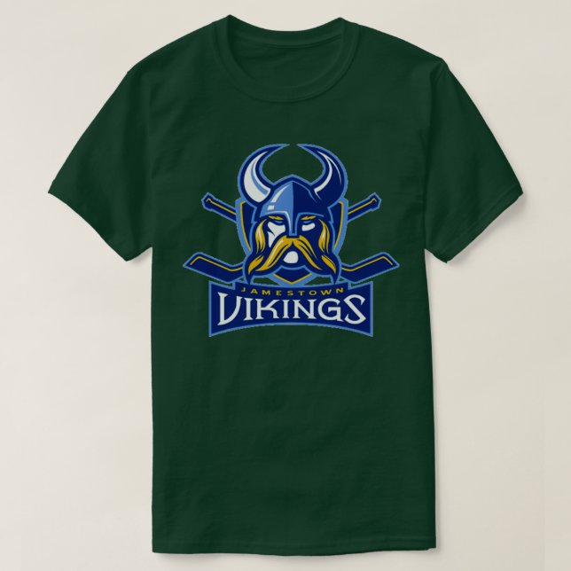 T-shirt Sticker de hockey Jamestown Vikings (Design devant)