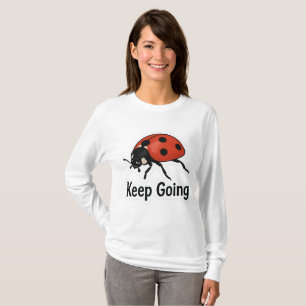 T-shirt Sticker de motivation de Ladybug