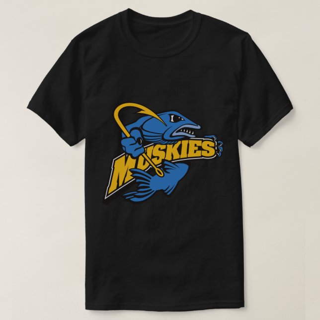 T-shirt Sticker de muskies de l'Université Lakeland (Design devant)