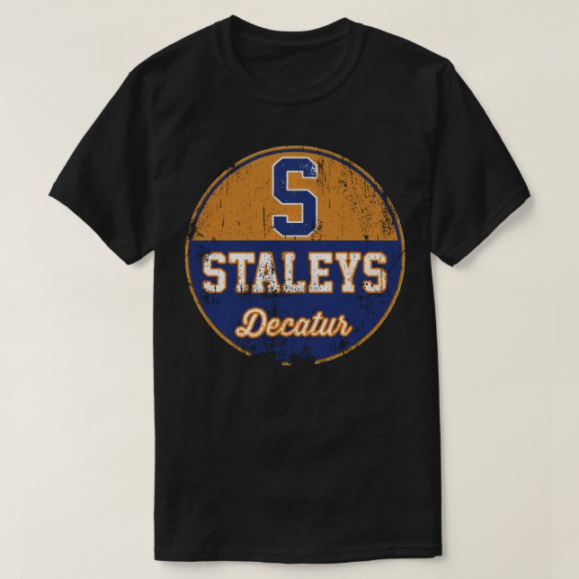 T-shirt Sticker Decatur Staleys (Design devant)