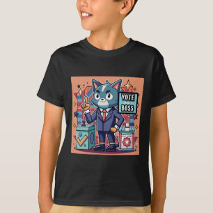 T-shirt Sticker Design Trending Vote Comme Un Sticker Boss