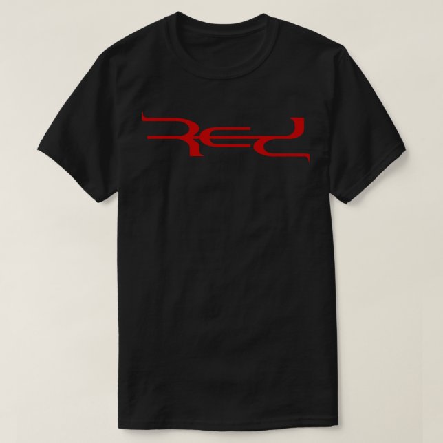 T-shirt Sticker du logo de la bande rouge (Design devant)