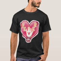 Sticker du logo du coeur enchaîné de Fièvre ENHYPE