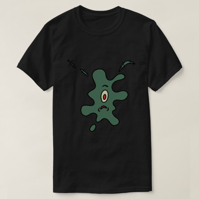 T-shirt Sticker en plancton tacheté.png (Design devant)