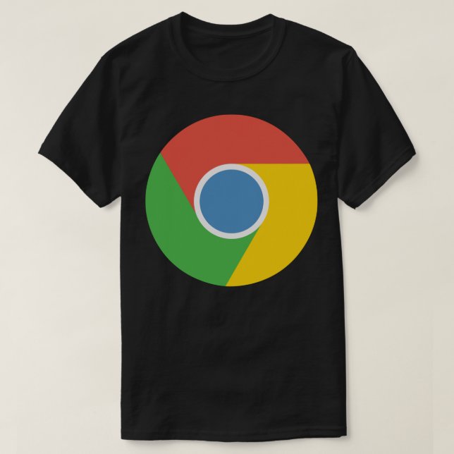T-shirt Sticker Google Chrome (Design devant)
