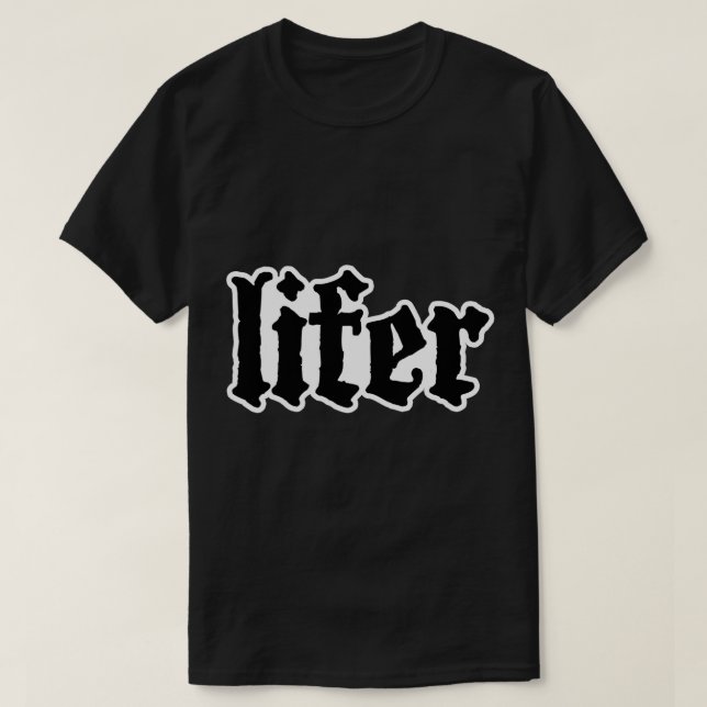 T-shirt Sticker Lifer Down NOLA (Design devant)