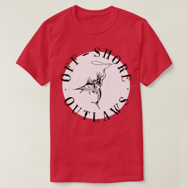 T-shirt Sticker OffShore Outlaws (Design devant)