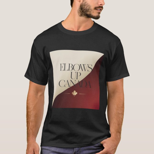 T-shirt Sticker pour Elbos Up Canada9 (Devant)