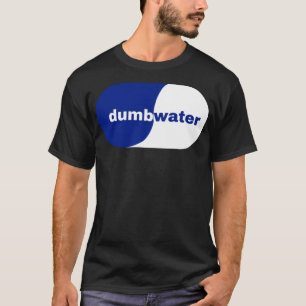 T-shirt Sticker pour logo eau intelligente à eau débile