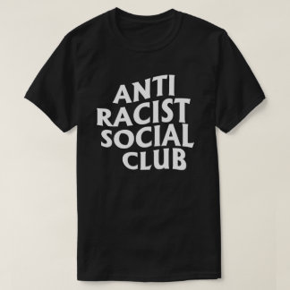 T-shirt Sticker rond Anti-Racist Club Classic