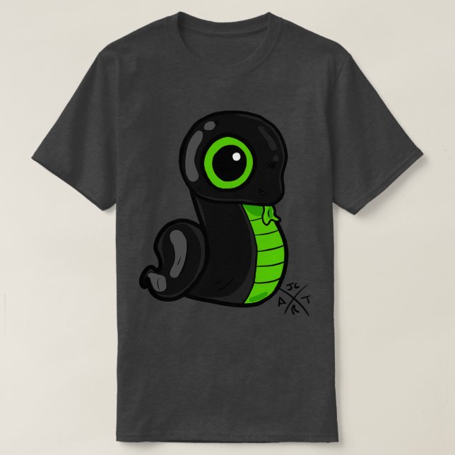 T-shirt Sticker Sneki Snek Fan Design Razer  (Design devant)