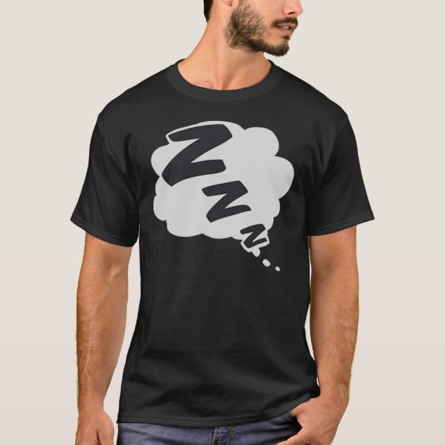 T-shirt Sticker Zzz Spray (Devant)