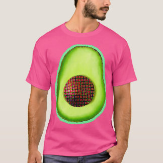 T-shirt Stickers parties scintillant Avocado