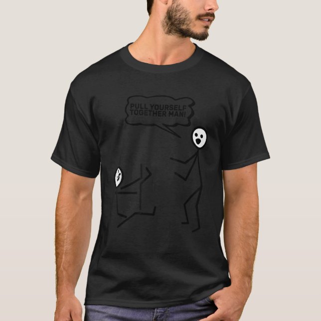 T-shirt Stickman Figure Stickman P (Devant)