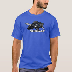 T-shirt StickPage - Ninja fou