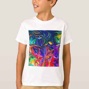 T-shirt Sticle à rayures arc-en-ciel