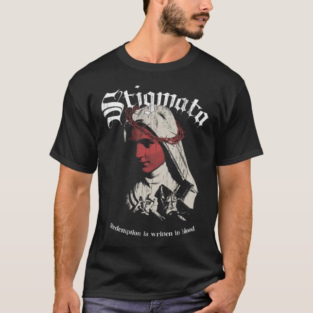 T-shirt Stigmata - Occult Streetwear Design (Devant)