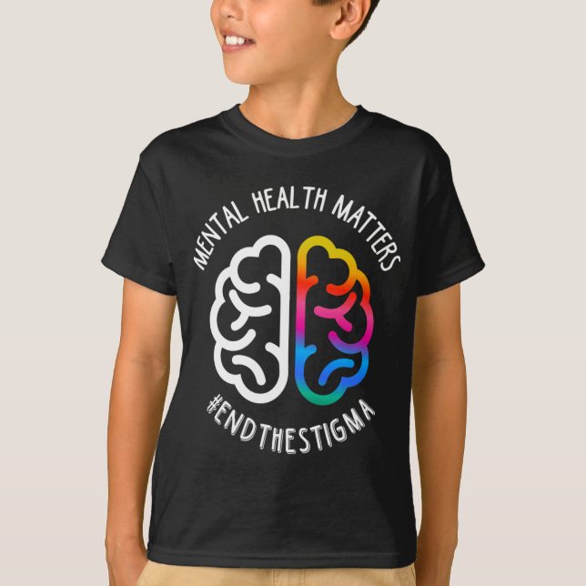 T-shirt Stigmatisation de la fin des questions de santé (Devant)