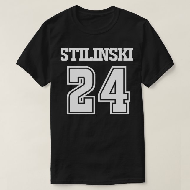 T-shirt Stiles Stilinski Lacrosse Jersey Retour 1 (Design devant)