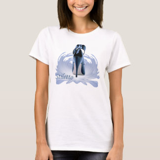 T-shirt Stiletto sur un piédestal