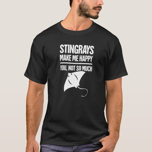 T-shirt Sting Ray Ocean Creator Skate Stingray (Devant)