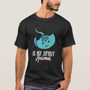 T-shirt Stingray Est Mon Esprit Animal Kids Stingray