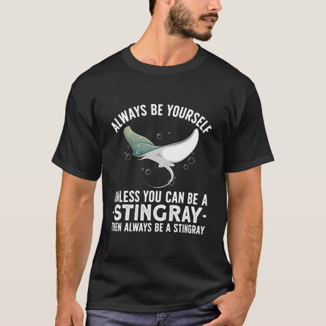 T-shirt Stingray For Sea Creature Stingray (Devant)